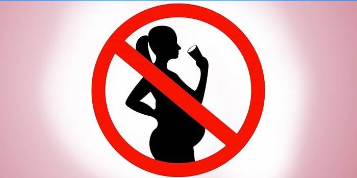 Verbod op alcohol voor zwangere vrouwen