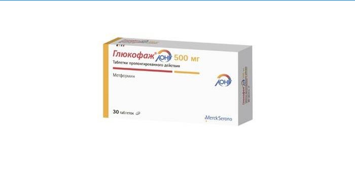 Glucophage-tabletten lang 500