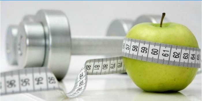 Goede voeding en sport - de basis van gewichtsverlies