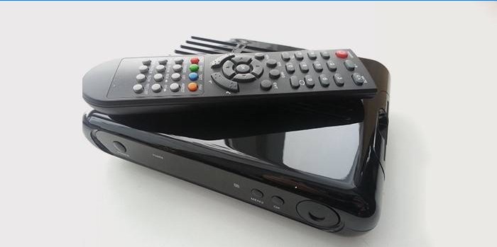 DVB-C-ontvanger met afstandsbediening