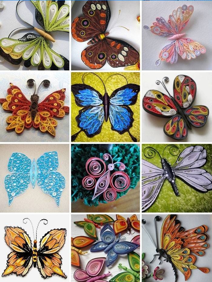 Butterfly Quilling-opties