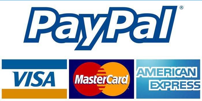 PayPal met een creditcard
