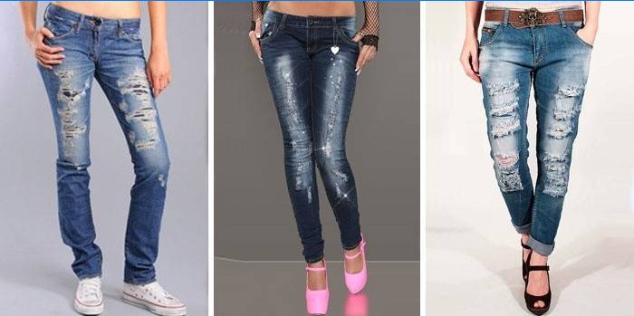 Hoe je jeans en gaten erin witter kunt maken