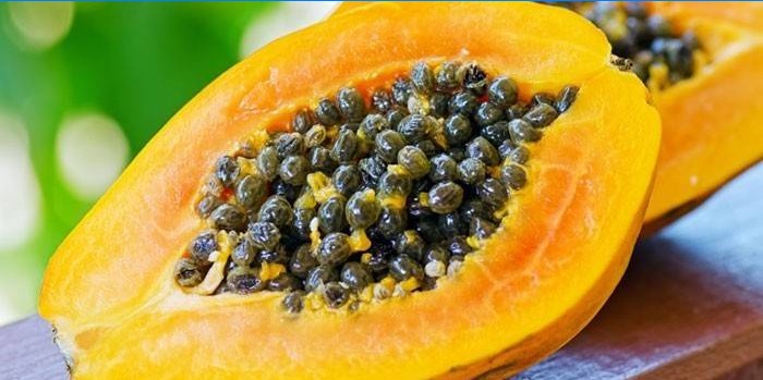 Papaya voor gewichtsverlies