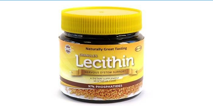 Lecithine in een pot