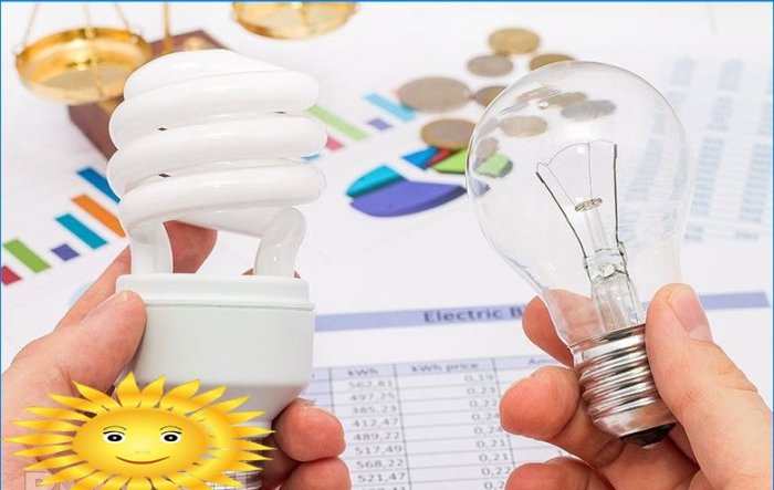 Energiebesparende fluorescentielampen - mythen en realiteit van besparingen