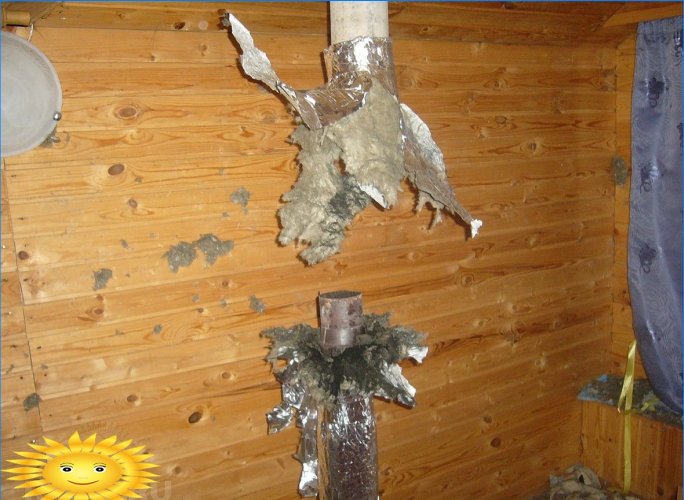 Gevaarlijke fouten bij het installeren van de schoorsteen