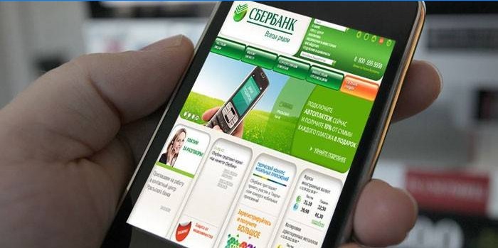 Mobiele bank Sberbank
