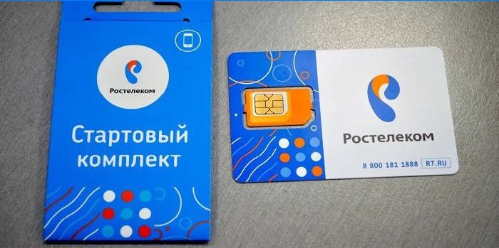 Rostelecom mobiel startpakket