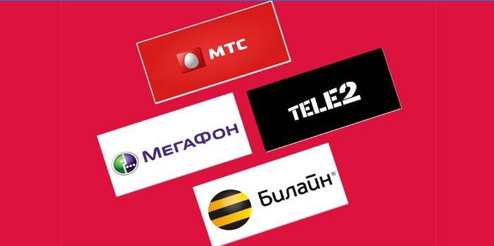 Logo's van mobiele operators
