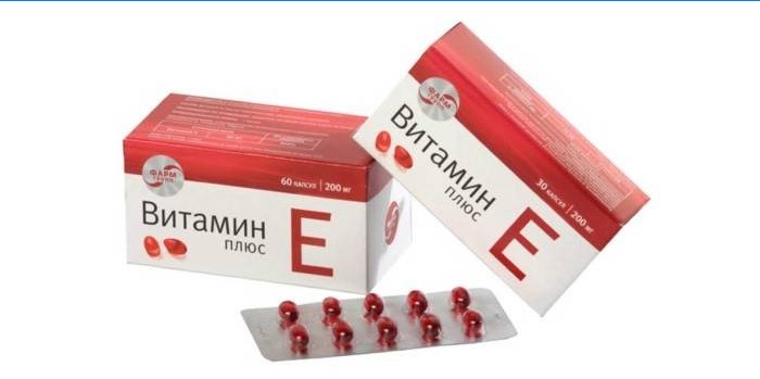 Vitamine E-capsules