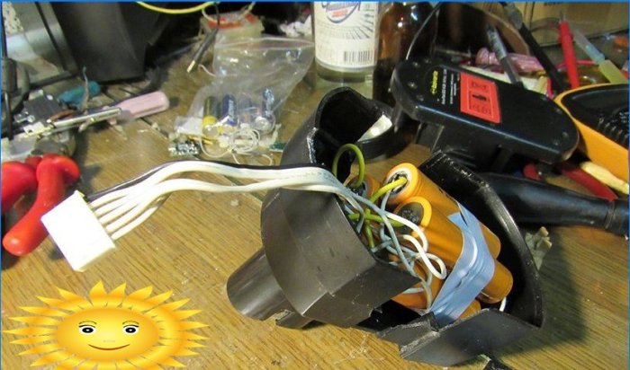 Wijziging en reparatie van schroevendraaierbatterijen