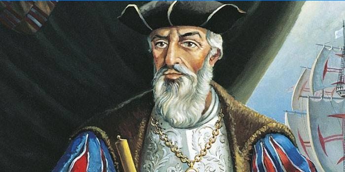 Portret van Vasco da Gama