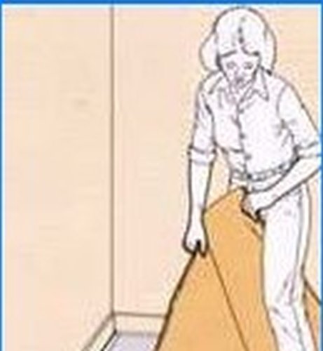 Eliminatie van piepen en kleine beschadigingen in de vloer