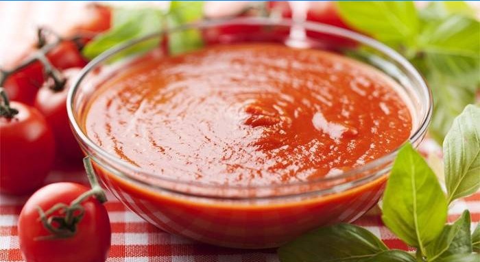 Tomatensap ketchup