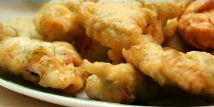 Kant-en-klaarmaaltijd in tempura