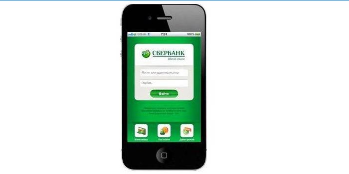 Sberbank mobiele applicatie voor iPhone