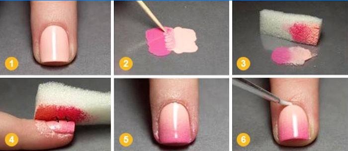Hoe maak je een verloop op nagels
