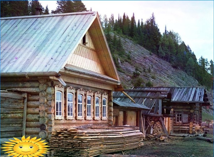 Russische hut - fotoselectie