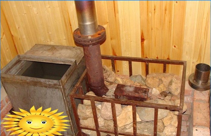 Sauna en badhuis in een landhuis - voorbereiding op het zomerseizoen