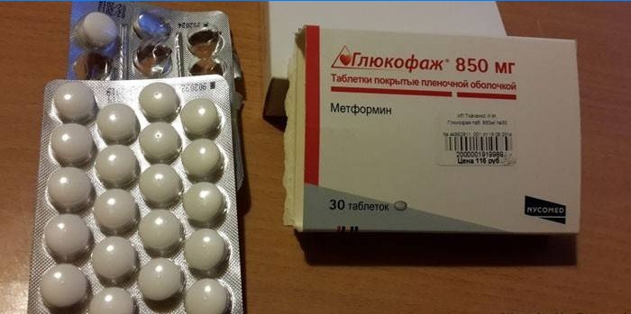 Glucophage 850 tabletten per verpakking
