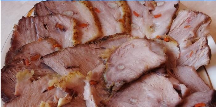 Kant-en-klaar gekookt varkensvlees