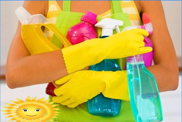 Algemene schoonmaak: hoe u een appartement snel schoonmaakt