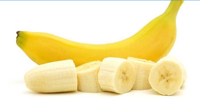 Gepeld en banaan