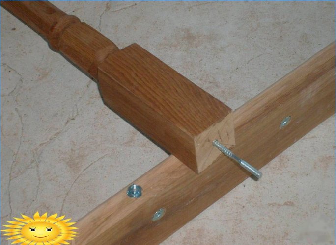 Hoe balusters en leuningen te bevestigen: DIY houten trap