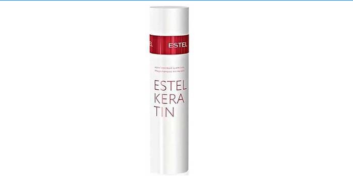 Estel Keratin Shampoo met zijdeproteïne en keratine
