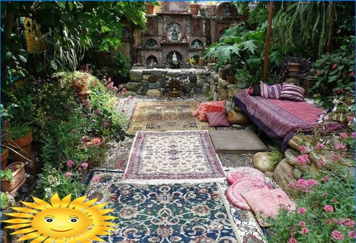Moorse tuin in landschapsontwerp - een oase van rust en plezier