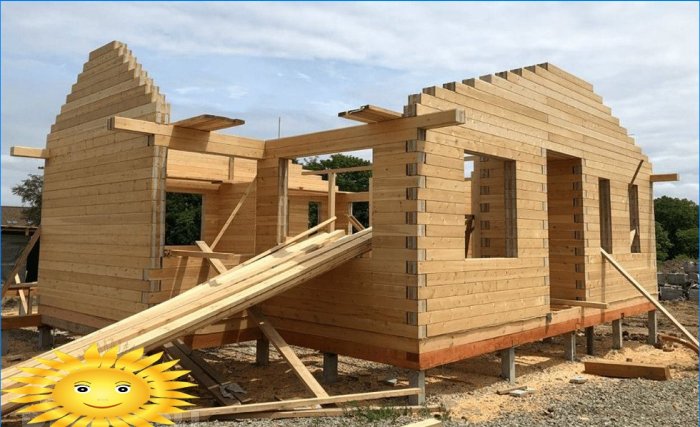 Een huis bouwen van thermobeam