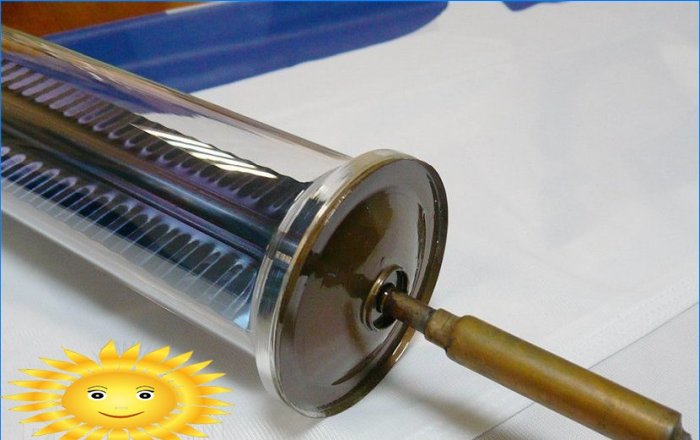 Vacuüm zonnecollector voor woningverwarming