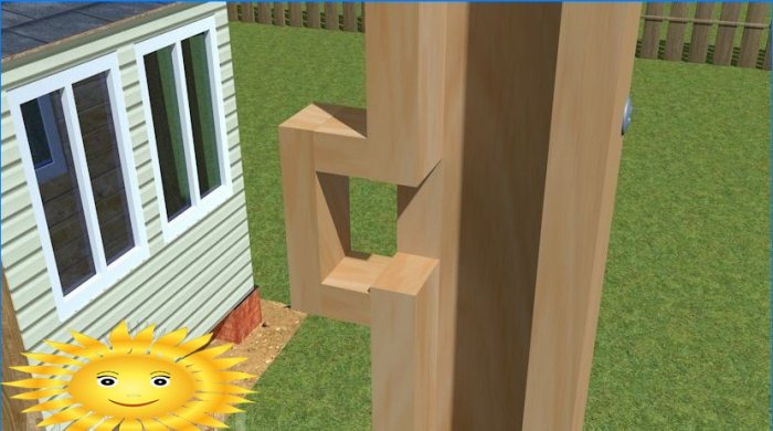 DIY bouwlift: hoe een last op het dak te hijsen