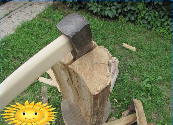 Hoe hout goed te hakken