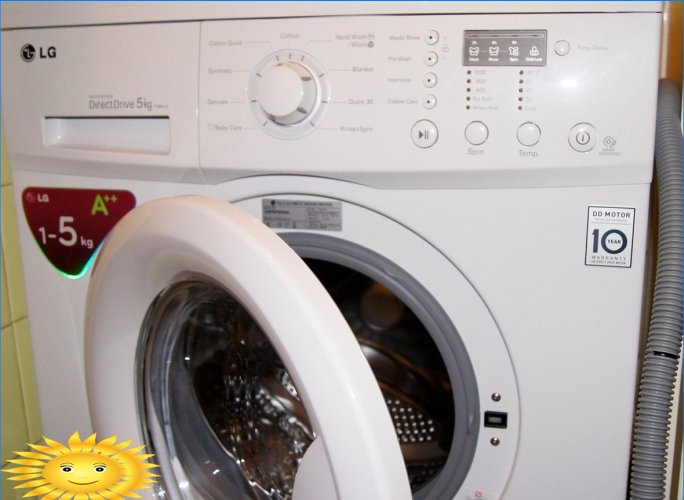 Schakelt een aardlekschakelaar of automatische machine uit wanneer de wasmachine wordt ingeschakeld