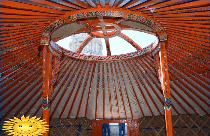 DIY yurt - stap voor stap instructies