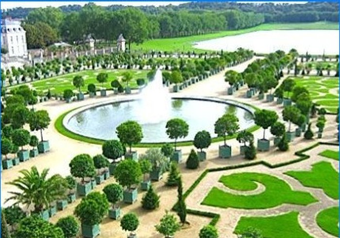 Parkeer in Versailles, Frankrijk