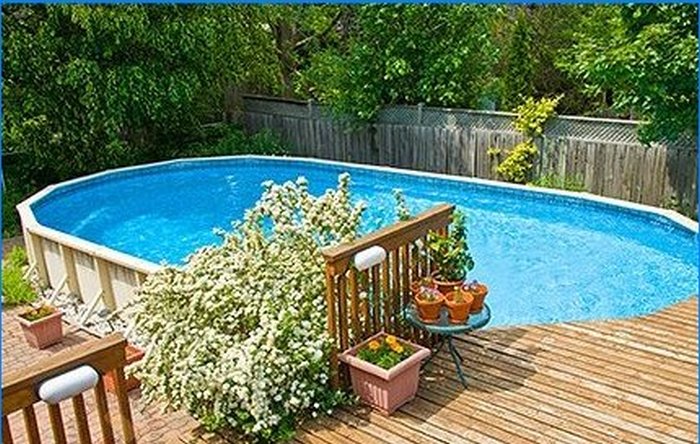 Frame zwembad voor zomerhuisjes. Selectie, installatie en onderhoud