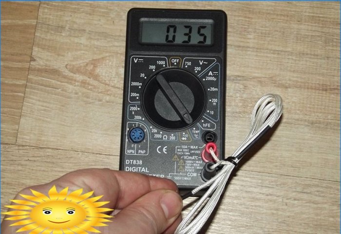 Thermokoppel-multimeter