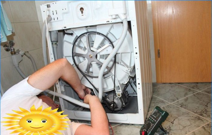 Wasmachine: probleemoplossing en doe-het-zelf-reparatie