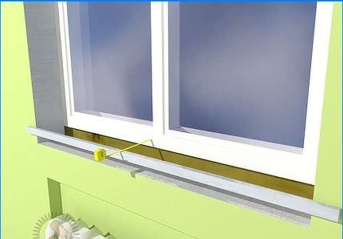 Zelf een vensterbank installeren - wat is er eenvoudiger