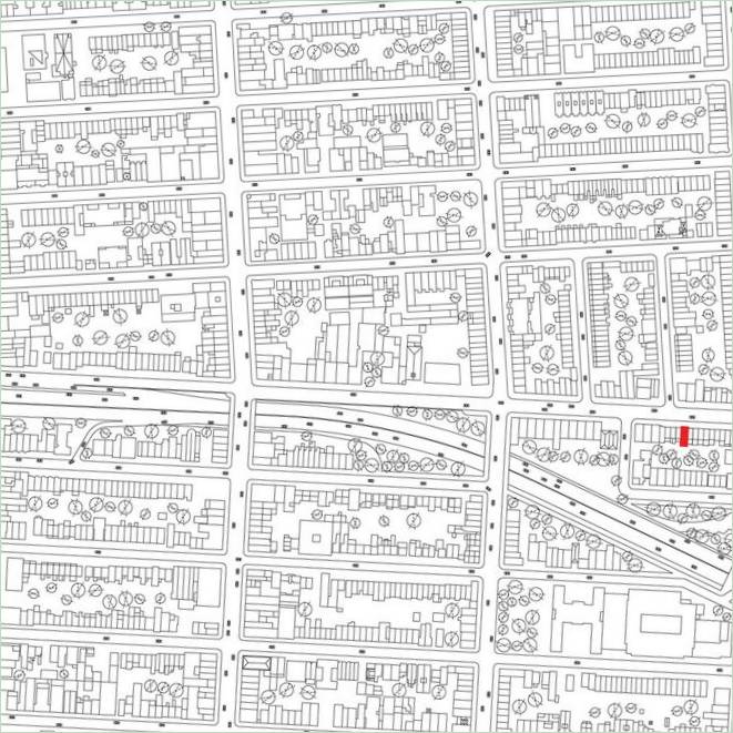 Brooklyn Row House plattegrond
