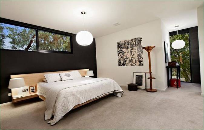 Interieur voor een prachtig eigentijds huis in Melbourne