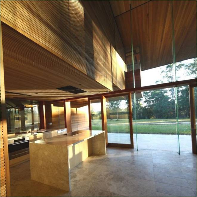 Interieur van een huis in Australië - een project van Richard Kirk Architect