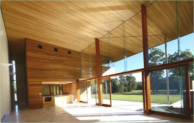 Interieur van een huis in Australië door Richard Kirk Architect