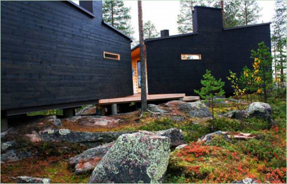 Villa Valtanen is creatief en modern in een afgelegen, koud Lapland
