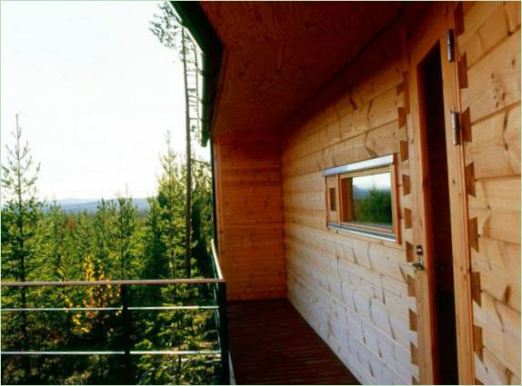 Creatieve en eigentijdse Villa Valtanen in het verre koude Lapland