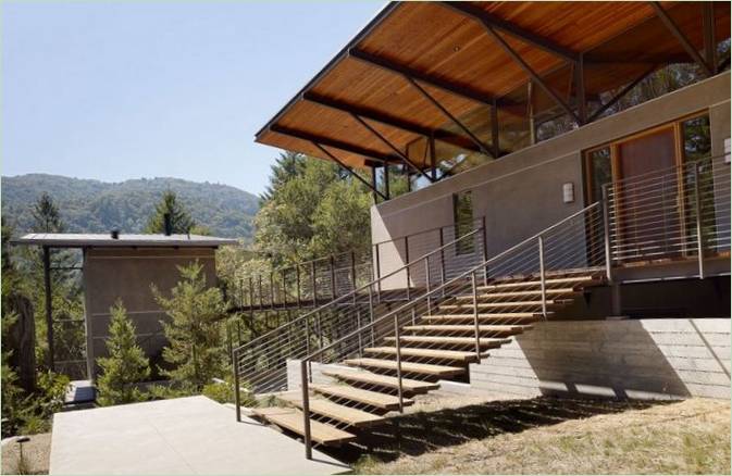 Boshuis Sonoma Mountain House in Californië