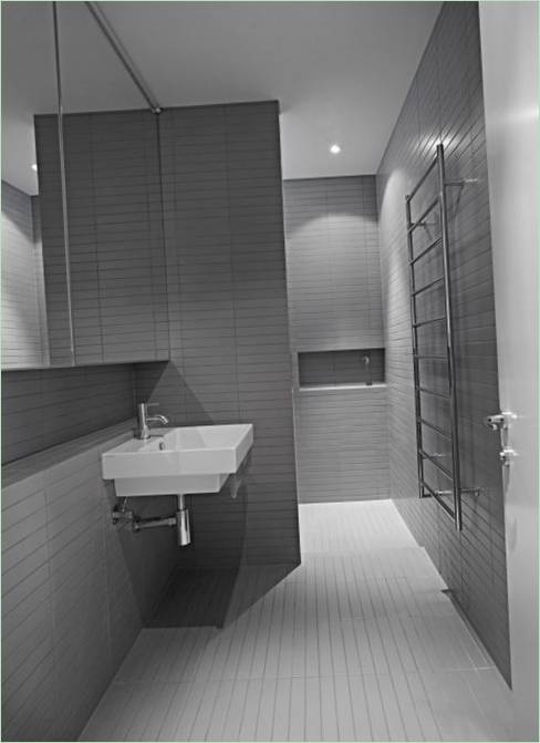 De badkamer van een huis in Melbourne South Yarra